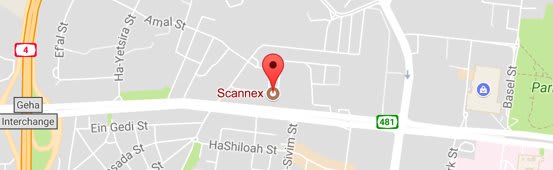 מפת הגעה לאיסוף עצמי